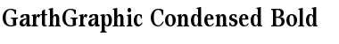 GarthGraphic-Condensed Font