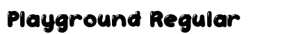 Playground Regular Font Playground Regular Font Preview