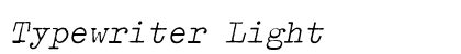 Typewriter Light preview