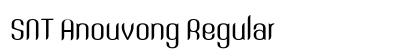 SNT Anouvong Regular Font SNT Anouvong Regular Font Preview
