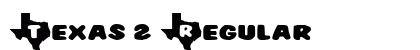 Texas 2 Regular Font Preview