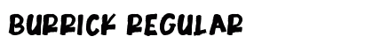 Burrick Regular Font Preview