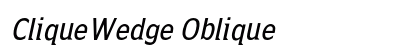 CliqueWedge Oblique preview
