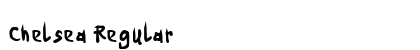 Chelsea Regular Font Preview