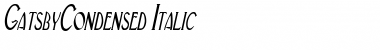 GatsbyCondensed Italic