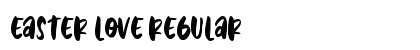 Easter Love Regular Font Preview Easter Love Regular Font Preview