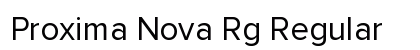 Proxima Nova Rg Regular font free download