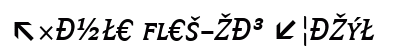 Avance Regular Italic preview