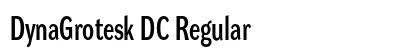 DynaGrotesk DC Regular preview DynaGrotesk DC Regular preview