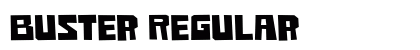 Buster Regular Font Preview