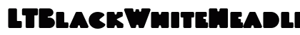 LTBlackWhiteHeadline Black preview