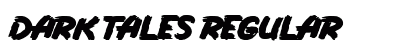 Dark Tales Regular (OpenType) Font Preview
