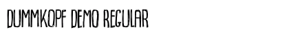 Dummkopf DEMO Regular preview