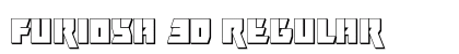 Furiosa 3D Regular Font Preview