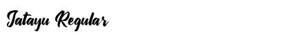 Jatayu Regular Font Preview