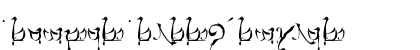 Tengwar Teleri Regular Font Preview