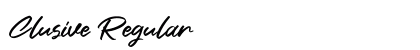 Clusive Regular preview