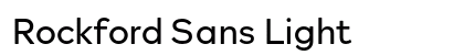 Rockford Sans Light preview Rockford Sans Light preview