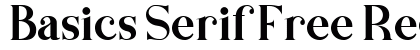 Basics Serif Free Regular preview