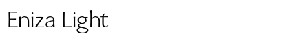 Eniza Light Preview