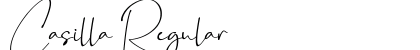 Casilla Regular Font Preview