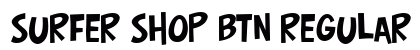 Surfer Shop BTN Regular Font Preview
