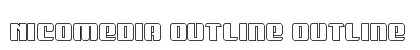 Nicomedia Outline Outline Font Preview