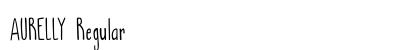 AURELLY Regular Font Preview