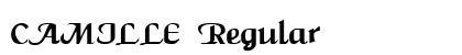CAMILLE Regular Font CAMILLE Regular Font Preview