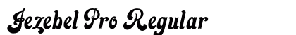 Jezebel Pro Regular preview