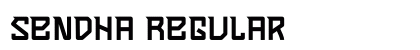 Sendha Regular Font Preview
