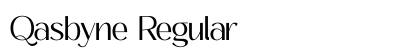 Qasbyne Regular font free download