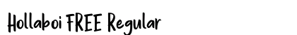 Hollaboi FREE Regular preview Hollaboi FREE Regular preview