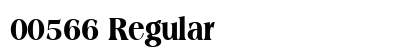 00566 Regular font free download