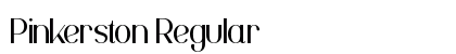 Pinkerston Regular Font Preview