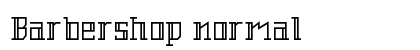Barbershop normal Font Barbershop normal Font Preview