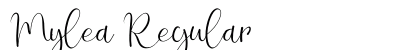 Mylea Regular Font Preview