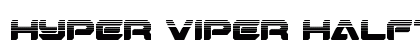 Hyper Viper Halftone Regular Font Preview