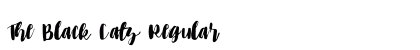 The Black Cats Regular Font Preview