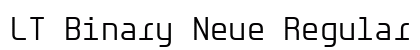 LT Binary Neue Regular preview