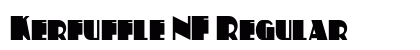 Kerfuffle NF Regular Font Preview