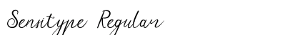 Sensitype Regular (OpenType) Font Preview