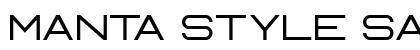 Manta Style Sans DEMO Regular preview