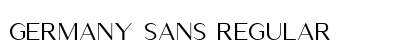 Germany Sans Regular preview