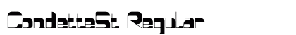 CondetteSt Regular font free download