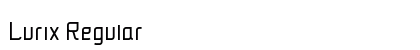 Lurix Regular Font Lurix Regular Font Preview