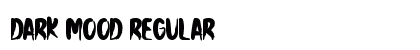 Dark Mood Regular (OpenType) Font Preview