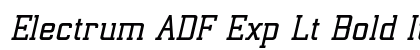 Electrum ADF Exp Lt Bold Italic preview