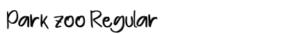 Park zoo Regular (OpenType) Font Preview Park zoo Regular (OpenType) Font Preview