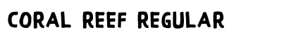 Coral Reef Regular Font Preview